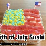 アメリカ国旗のおすし